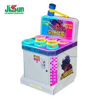 Machine de jeu Super Star Hammer Strike, design garçon anime, cabinet blanc, LED, pour centre commercial, jeu solo