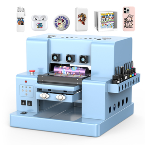 Small Size UV Flatbed <b>Printer</b> XP600 Printhead Uv Dtf <b>Printer</b> Xp600 Cmyk White Varnish Vacuum Platform for Bottle Phone Case - Product Image 1