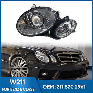 Faro Delantero de Alta Calidad W211 para <span class=keywords><strong>Mercedes</strong></span> <span class=keywords><strong>Benz</strong></span> Clase E W211 2003-2007, Accesorios de Reparación 2118202961DP - Product Image 6