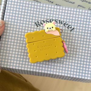 Ours biscuit mignon pour étui de protection AirPods <span class=keywords><strong>Pro</strong></span> housse de casque 1/2 génération <span class=keywords><strong>AirPods3</strong></span> - Product Image 4