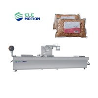 Ligne d'emballage personnalisée Elemotion, machine automatique de thermoformage, de remplissage, d'emballage sous vide et de scellage pour sacs de poisson