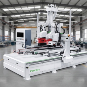 Scie horizontale à quatre côtés PATER, scie à découper automatique CNC de haute précision pour la production de panneaux de portes en bois - Product Image 1