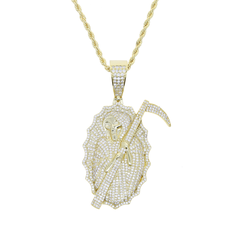 N1006+N743-Gold 24" rope chain