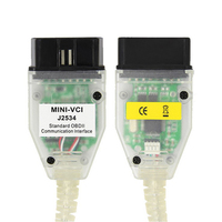 Lector de Códigos Eléctricos IC FT232RQ Mini J2534 V15.00.028, Herramientas de Diagnóstico para Automóviles Japoneses Toyota, Hecho de Plástico