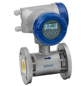 เครื่องวัดอัตราการไหล Krohne Optiflux 7300 ของแท้ใหม่ 100% สำหรับวัสดุที่มีค่าการนำไฟฟ้าต่ำ RS485 น้ำและก๊าซ - Product Image 3