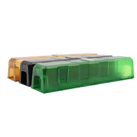 Boîtes d'appâts intérieures en plastique pour rats et souris, station d'appâts portable de lutte antiparasitaire et attrape-souris