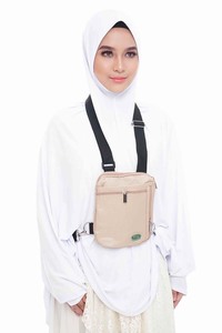 Water Proof Multifunctional Passport Nylon Zipper Side <b>Small</b> Hajj & Umrah - Anti-Theft Secure Side <b>Bag</b> & Neck <b>Bag</b> for <b>Men</b> - Product Image 5