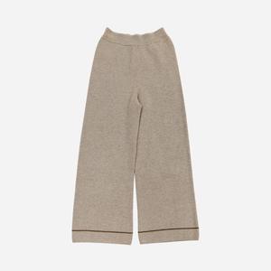 <span class=keywords><strong>Pantalon</strong></span> d'hiver en <span class=keywords><strong>laine</strong></span> et cachemire pour <span class=keywords><strong>femme</strong></span>, vêtement de luxe à jambes larges, longueur totale, OEM/ODM - Product Image 1