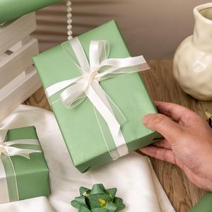 Sage Green <b>Wrapping</b> <b>Paper</b> 82.6 Square Feet Art <b>Paper</b> Single Side Matte Finish For Gifts Birthday Christmas Wedding - Product Image 6