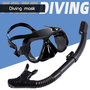 Ensemble de plongée avec masque et tuba, tube respiratoire entièrement étanche, anti-buée, réglable pour adultes, équipement de natation d'été - Product Image 2