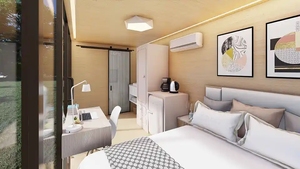 Casa prefabricada מיכל קטנטן קסה tong בית קפסולות tong בקתת תפוח פופולרי - Product Image 2