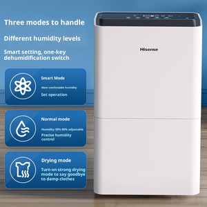 Deshumidificador de Alta Potencia con Motor Industrial, 50 Litros, Portátil, para Uso Doméstico e Industrial, Alta Productividad en Absorción de Humedad - Product Image 3