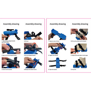 17*6cm taille universelle amateurs de patinage sur <span class=keywords><strong>glace</strong></span> débutant hiver enfants patinage chaussures auxiliaires neige <span class=keywords><strong>Freestyle</strong></span> patins réglables - Product Image 4