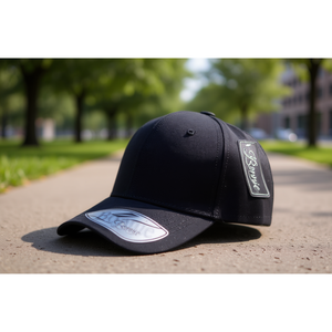 Bonnie Baseball Cap 6-Panel Fitted Unisex Cotton <b>Yarn</b> Solid Color Casual Hat Brim Logo Adult 58-63Cm - Product Image 2