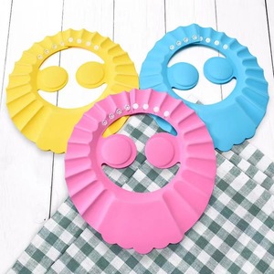 Gorro de champú ajustable para niños, material EVA impermeable, grueso, para uso en el baño de bebés - Product Image 1