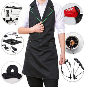 Delantales de Uniforme para Camarero de Lona con Logotipo Bordado, Tejido de Poliéster/Algodón, para Uso en Restaurantes y Bares, Unisex, Oferta de Exportación - Product Image 3