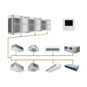 Commercial mini split VRF/VRF system air conditioner for Hotel/home/office Cassette Type Ceiling Duct Type Indoor Units