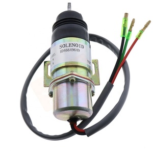 Nouveau solénoïde d'arrêt moteur 12V 716/30153 pour pelle sur chenilles JC-B 8052 8060 - Product Image 1