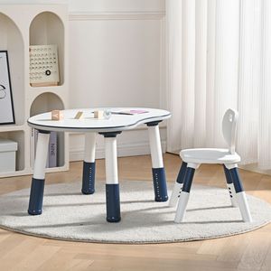Ensembles de bureaux et chaises en bois modernes et durables <span class=keywords><strong>pour</strong></span> la <span class=keywords><strong>maternelle</strong></span>, les cours de tutorat <span class=keywords><strong>pour</strong></span> enfants, l'éducation préscolaire et les élèves du primaire - Product Image 1