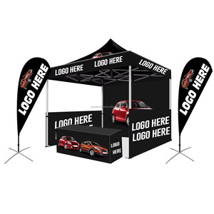 Chuyên nghiệp marquee nhôm triển lãm LềU Nhà máy tùy chỉnh 10x10 in logo gazebo Pop Up gấp Tán lều cho các sự kiện - Product Image 4