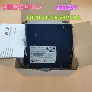 พัลส์ Qt20.241 Dc24V 20A พาวเวอร์ซัพพลายอุตสาหกรรม ช่องจ่ายไฟเดี่ยว ระบายความร้อนด้วยอากาศ - Product Image 1