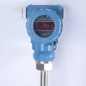 Résistance thermique PT100 de température intégrée à affichage numérique antidéflagrant avec transmetteur de température sans fil Modbus