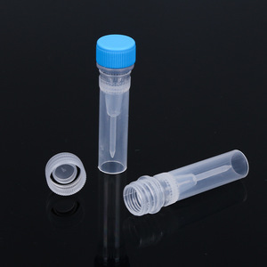 Huizhong Cryogenic <b>Tubes</b> 1.5ml 1.8ml 5ml 10ml Disposable <b>Plastic</b> Refrigeration <b>Tubes</b> For Lab Use - Product Image 2