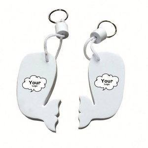 Artwork Custom Silk Screen Printing Logo <b>Key</b> <b>Chain</b> Floating EVA Waterproof Foam Keychain - Product Image 5