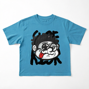 เสื้อยืดลายการ์ตูน คอกลม แขนสั้น ผู้ชาย ทรงปกติ สไตล์สตรีทแวร์ สำหรับฤดูร้อน - Product Image 1