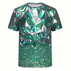 T-shirt personnalisé pour homme Créez votre propre design Impression numérique T-shirt à manches courtes Chemise décontractée Streetwear - Product Image 4