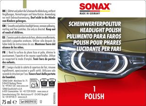 Kit de restauration de phares de qualité supérieure 85 ml, ensemble complet pour les couvercles de phares ternis et jaunis - Product Image 5