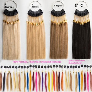 Bất Remy tóc Trung Quốc Clip-in tóc bó cho thử nghiệm thử nghiệm trong làm tóc cho tất cả các màu sắc - Product Image 1