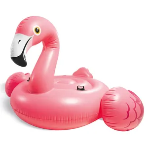 इंटेक्स 57558 मेगा राजहंस Inflatable फ्लोट पंक्ति गर्मियों पूल वयस्कों और बच्चों के लिए पार्टी छुट्टी पर सवारी