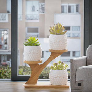 <span class=keywords><strong>ชั้น</strong></span><span class=keywords><strong>วาง</strong></span><span class=keywords><strong>ต้นไม้</strong></span>ไผ่สไตล์เรโทรสามชั้น ประกอบง่าย ดีไซน์ถอดประกอบได้ สำหรับ<span class=keywords><strong>วาง</strong></span><span class=keywords><strong>กระถาง</strong></span><span class=keywords><strong>ต้นไม้</strong></span>สีเขียว แบบตั้งพื้น - Product Image 3