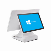 Venta caliente pantalla táctil POS Cashregister restaurante pedidos comerciales POS Checkout Terminal System imprimir recibos todo en uno