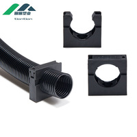 Clips de câble flexibles en nylon et plastique Support de conduit de montage flexible Collier de serrage de tube de tuyau