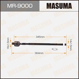 Embout de biellette de direction MR-9000 MASUMA, composants de suspension automobile, biellette de direction intérieure pour MITSUBISHI - Product Image 3