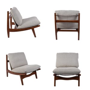 CARLFORD Modern Tufted Single Leisure <strong>Armchair</strong> Comfy Reading Bedroom Living Room Dining Apartment Use - Product Image 4