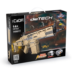 Cada C81021 Giocattolo Militare a Forma di Fucile 2021, Set di Costruzioni Compatibile <span class=keywords><strong>Lepini</strong></span> per Bambini, Regalo Educativo - Product Image 6