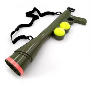 Lanciatore automatico di palline per cani da 12m attrezzatura per allenamento all'aperto per agilità movimento interattivo per animali domestici pistola da Tennis gioco - Product Image 3