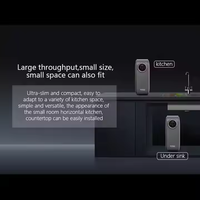 Machine à eau pure RO à TDS élevé OEM, filtre à eau par osmose inverse pour les maisons, les hôtels, système électrique à connexion rapide, fabriqué en plastique