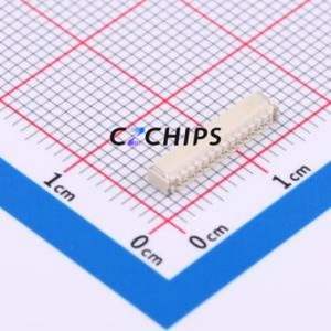 XD-0.8-14PWT Wire-to-<b>Board</b> <b>Pin</b> Header SMD,P=1mm,Horizontal Mount Connector 1x14P 1mm Horizontal Mount 14P - Product Image 2