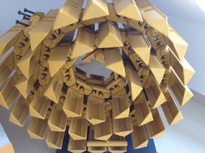 WSG rantai lacak dengan sepatu <span class=keywords><strong>Assy</strong></span> 38L untuk Shantui <span class=keywords><strong>SD13</strong></span> bulldoser 35MnBH bahan HRC50-56 kekerasan - Product Image 6