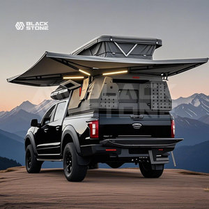 Người cắm trại cho xe bán tải bật lên lớn UTR cắm trại trượt xe tải Caravan trượt trong nhôm poptop với Slide trong chọn di động xe bán tải cắm trại - Product Image 1