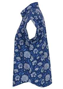 Haut décontracté ample pour femmes en coton 100% avec col en V, tissu léger et respirant, parfait pour l'été au quotidien - Product Image 5