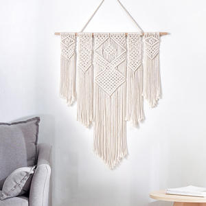 Personnalisé exquis élégant Style bohème gland tapisserie chez l'habitant décor de chambre tenture murale ornement tissé à la main tapisserie décorative - Product Image 1