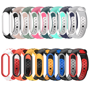 Tschick – <span class=keywords><strong>Bracelet</strong></span> respirant pour <span class=keywords><strong>Xiaomi</strong></span> <span class=keywords><strong>Mi</strong></span> <span class=keywords><strong>Band</strong></span> 5 <span class=keywords><strong>6</strong></span>, montre intelligente M3 M4, <span class=keywords><strong>Bracelet</strong></span> de remplacement pour <span class=keywords><strong>Xiaomi</strong></span> MiBand <span class=keywords><strong>6</strong></span> 5 Miband - Product Image 1
