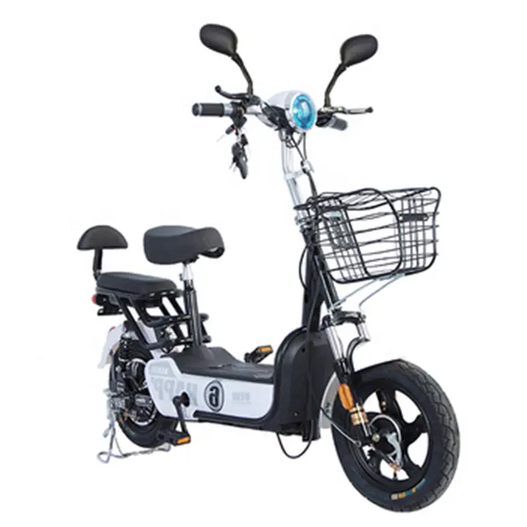 2 Chỗ 350W Điện Tiện Ích Xe Điện Scooter Xe Đạp Uomo