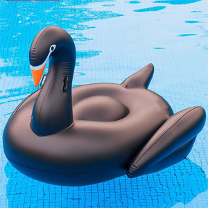 Tùy Chỉnh <span class=keywords><strong>Pool</strong></span> Float Đen Swan <span class=keywords><strong>Inflatable</strong></span> <span class=keywords><strong>Pool</strong></span> Đảng Đồ Chơi Bơi Lounge Float Bè - Product Image 3