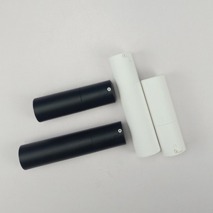 Stock White Plastic <b>Pump</b> Lotion <b>Bottle</b> Round Shape Serum Cosmetic Packaging 30 50ml Matte Black Airless <b>Pump</b> <b>Bottle</b> - Product Image 5